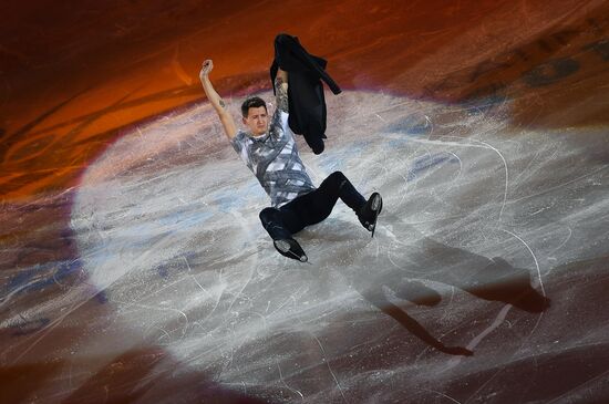 European Figure Skating Championship. Exhibition performances