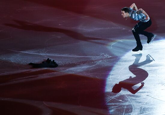 European Figure Skating Championship. Exhibition performances