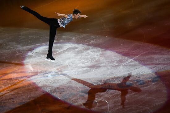 European Figure Skating Championship. Exhibition performances