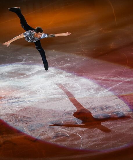 European Figure Skating Championship. Exhibition performances