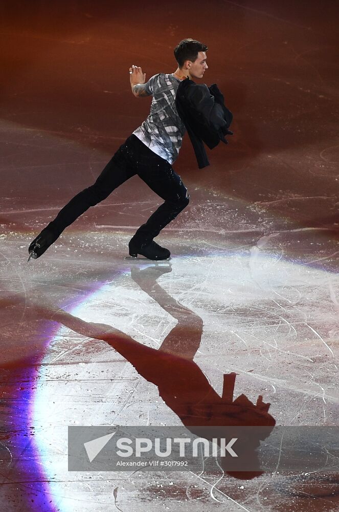 European Figure Skating Championship. Exhibition performances