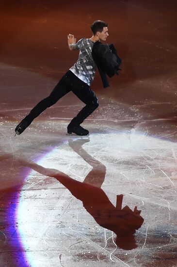 European Figure Skating Championship. Exhibition performances