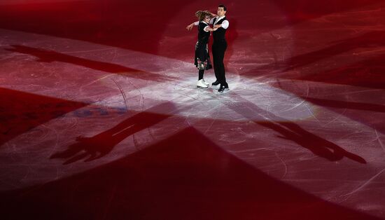 European Figure Skating Championship. Exhibition performances