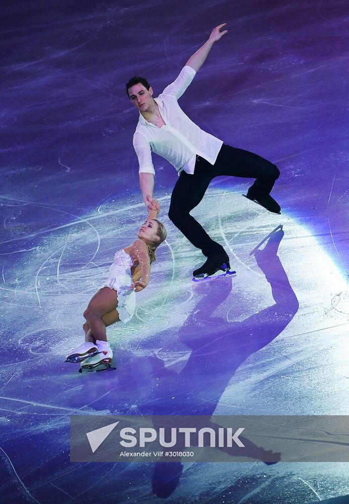 European Figure Skating Championship. Exhibition performances