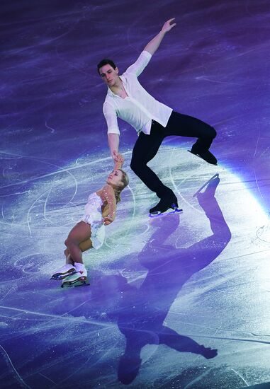 European Figure Skating Championship. Exhibition performances