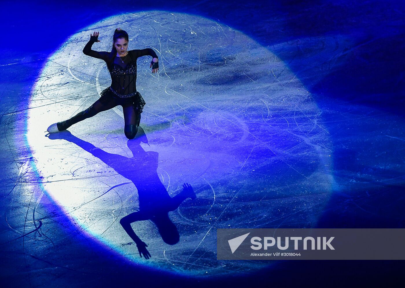 European Figure Skating Championship. Exhibition performances