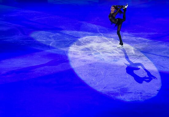 European Figure Skating Championship. Exhibition performances