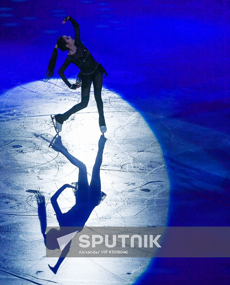 European Figure Skating Championship. Exhibition performances