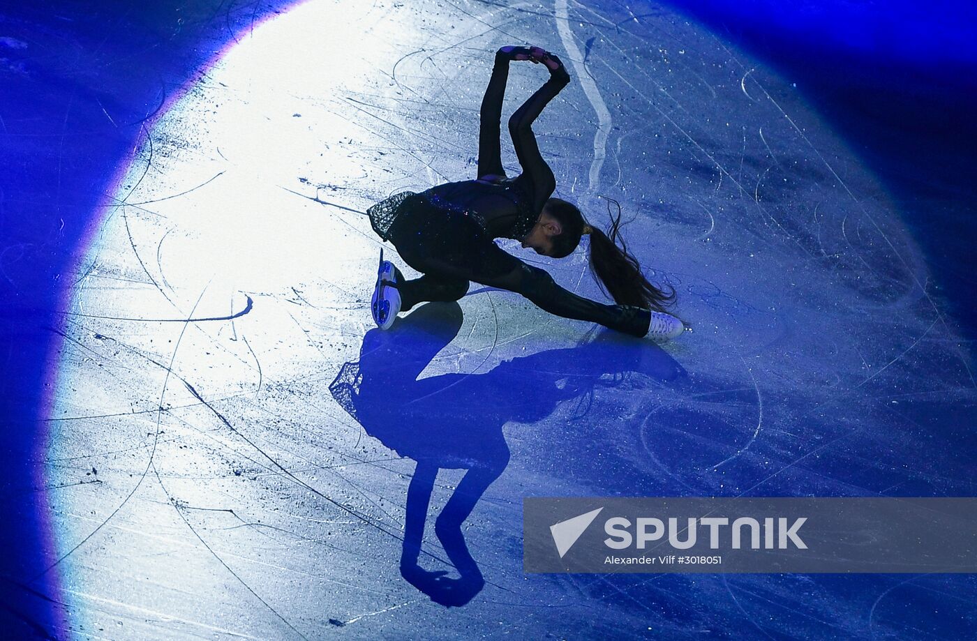 European Figure Skating Championship. Exhibition performances