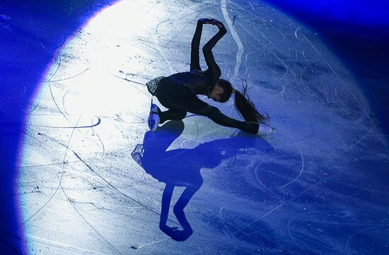 European Figure Skating Championship. Exhibition performances