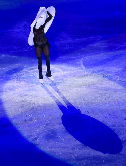 European Figure Skating Championship. Exhibition performances