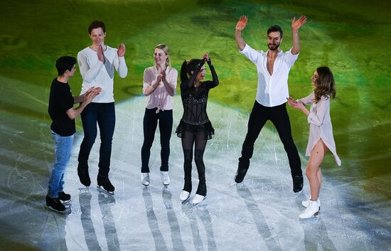 European Figure Skating Championship. Exhibition performances