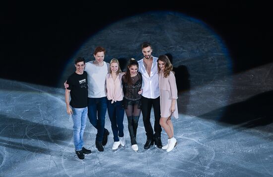 European Figure Skating Championship. Exhibition performances