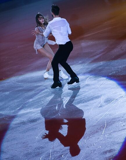 European Figure Skating Championship. Exhibition performances