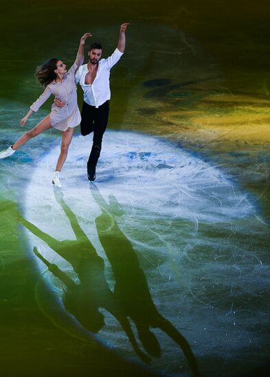 European Figure Skating Championship. Exhibition performances