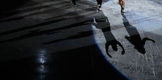 European Figure Skating Championship. Exhibition performances