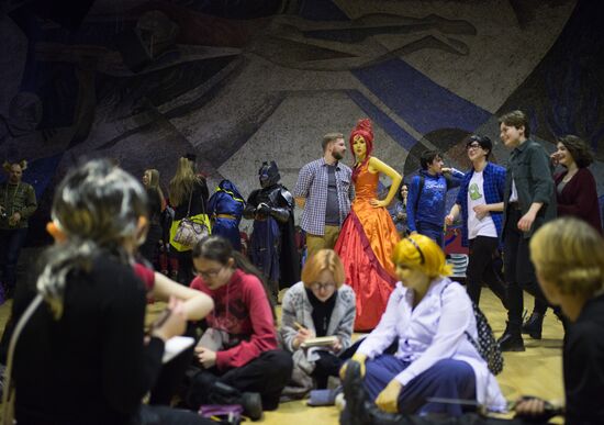 Animatrix anime festival in Moscow