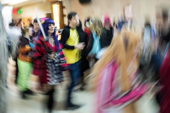 Animatrix anime festival in Moscow