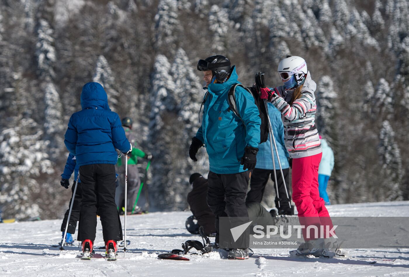 Mountain ski resorts in Sochi