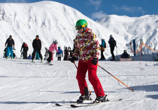 Mountain ski resorts in Sochi