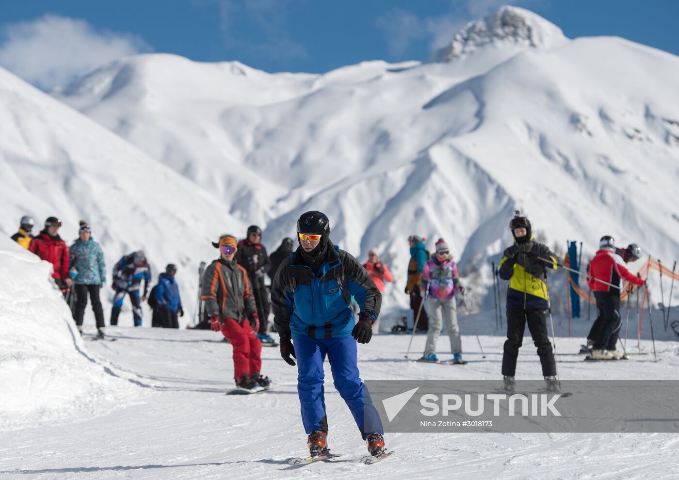 Mountain ski resorts in Sochi
