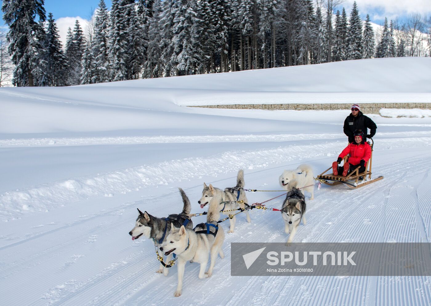 Mountain ski resorts in Sochi