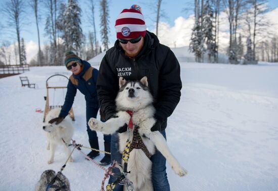 Mountain ski resorts in Sochi