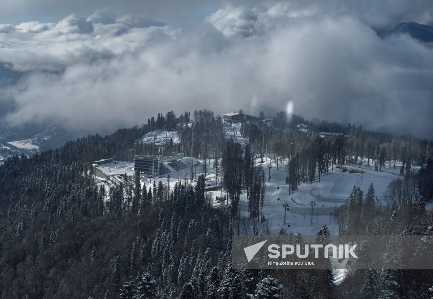 Mountain ski resorts in Sochi