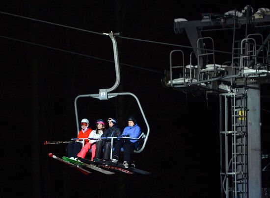 Mountain ski resorts in Sochi