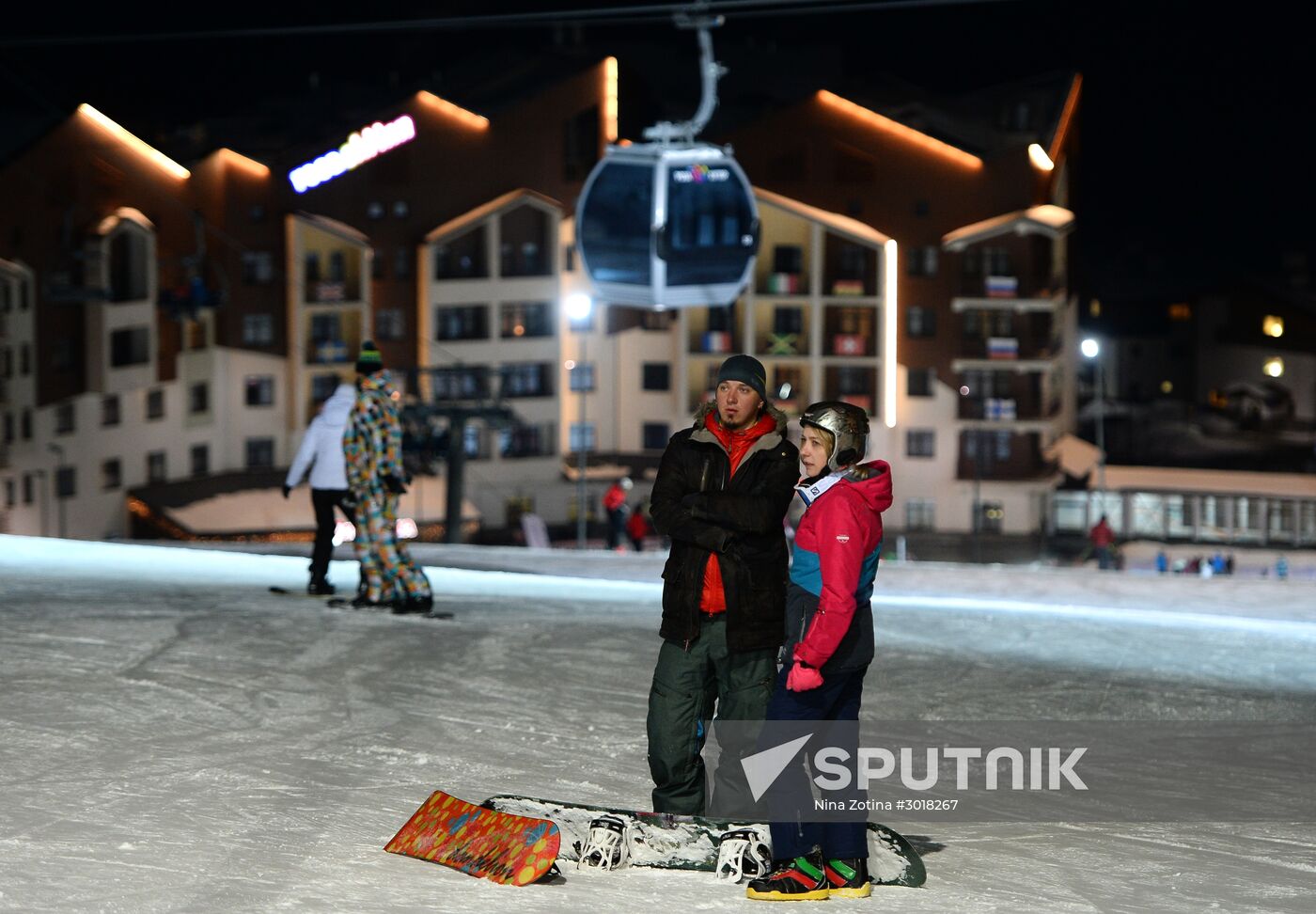 Mountain ski resorts in Sochi