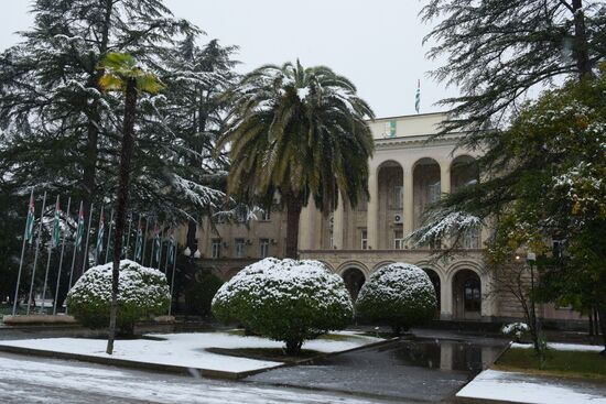 Winter in Abkhazia