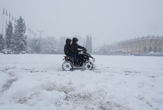 Winter in Abkhazia