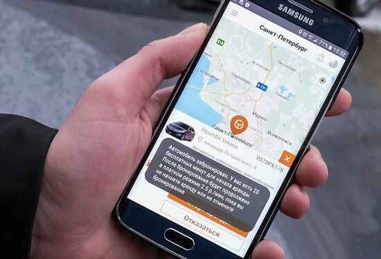 Launching Delimobil carsharing service in St.Petersburg