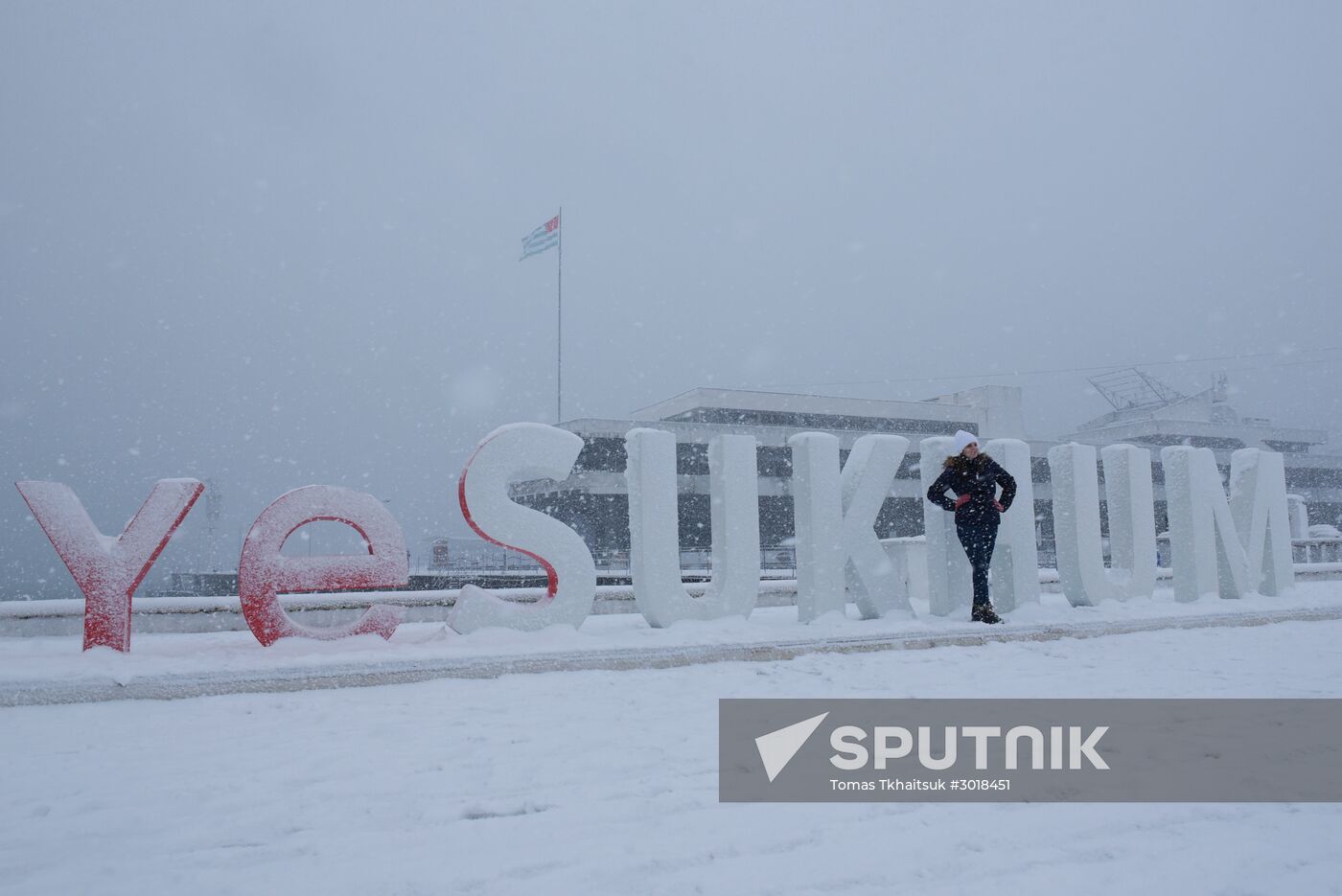 Winter in Abkhazia