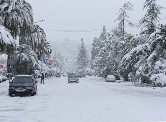 Winter in Abkhazia