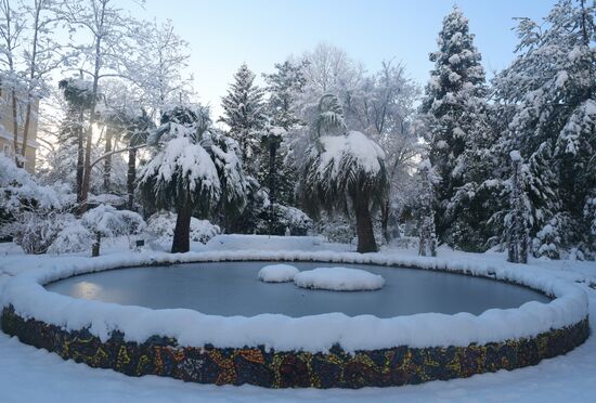 Winter in Abkhazia