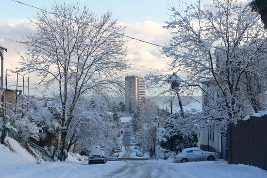 Winter in Abkhazia