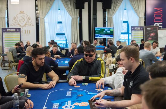 International poker tournament in Krasnaya Polyana gambling zone