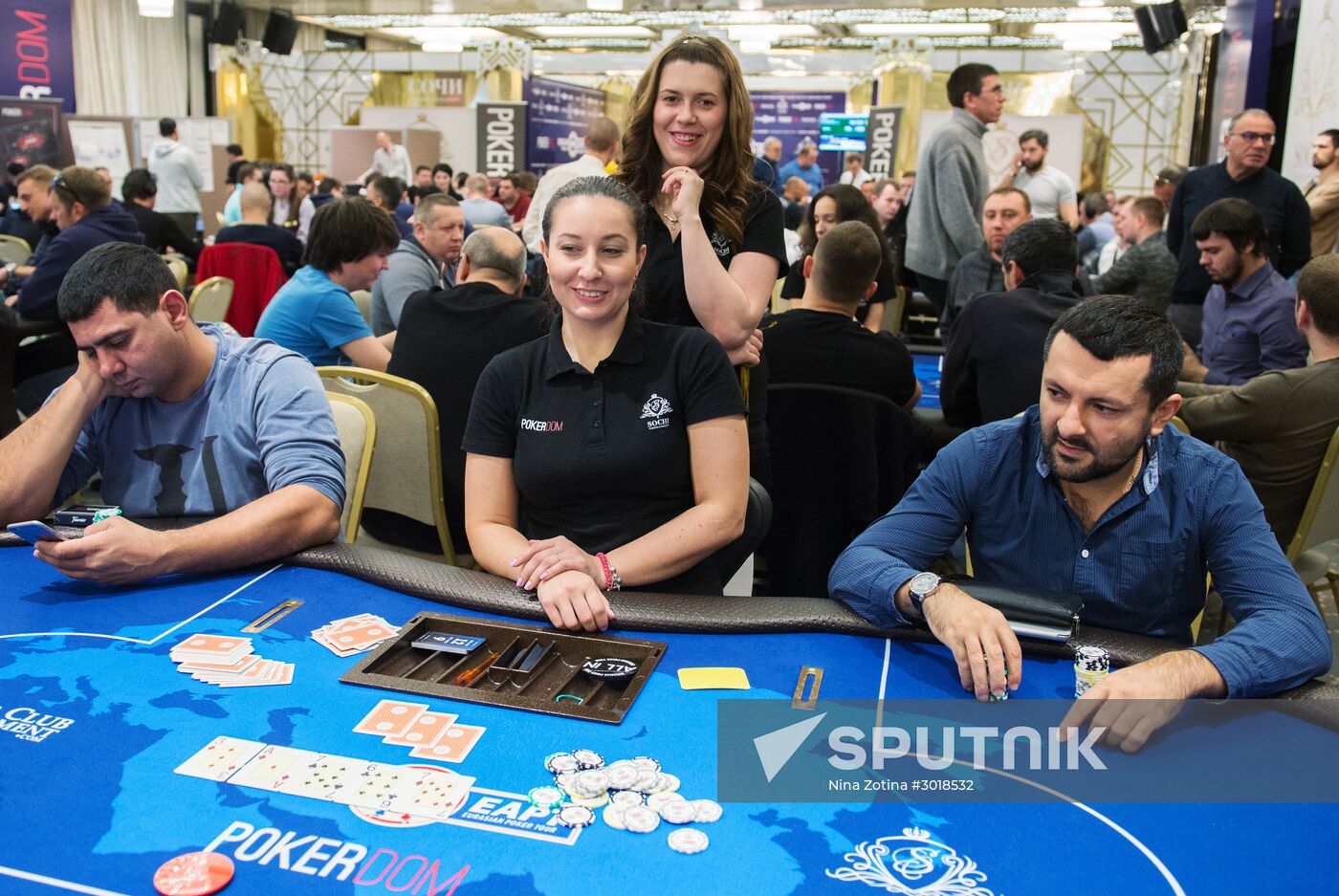 International poker tournament in Krasnaya Polyana gambling zone