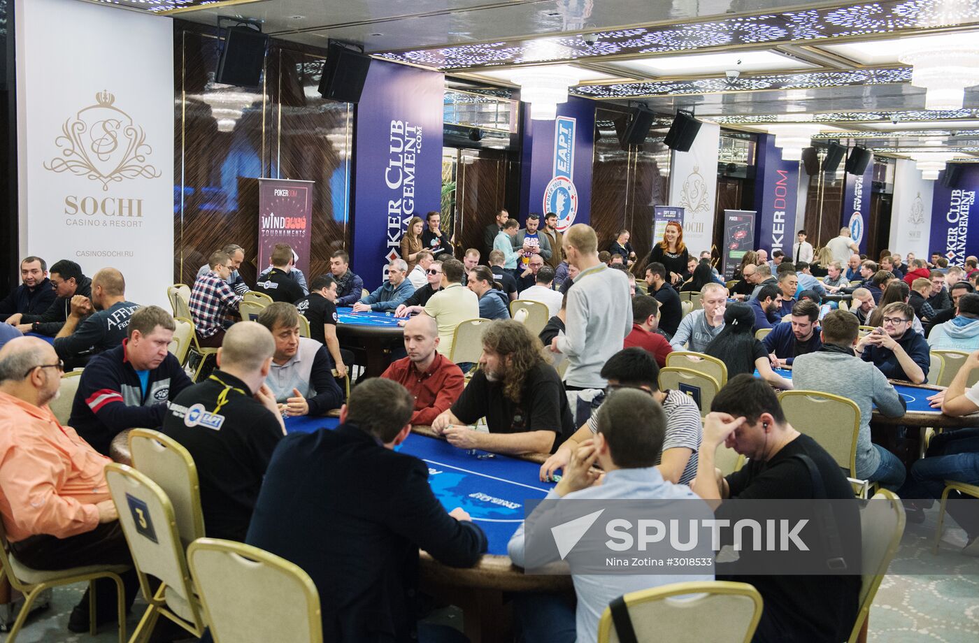 International poker tournament in Krasnaya Polyana gambling zone