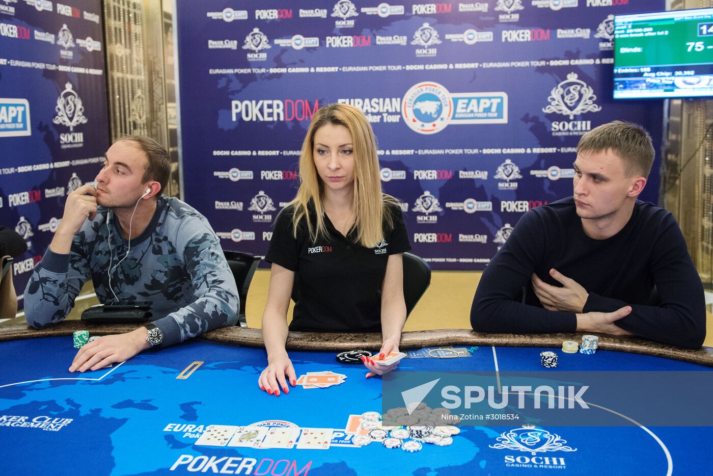 International poker tournament in Krasnaya Polyana gambling zone