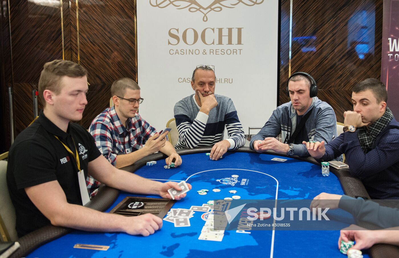 International poker tournament in Krasnaya Polyana gambling zone