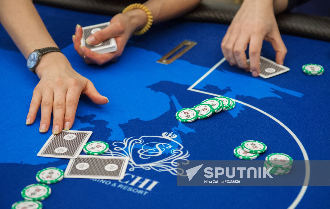 International poker tournament in Krasnaya Polyana gambling zone