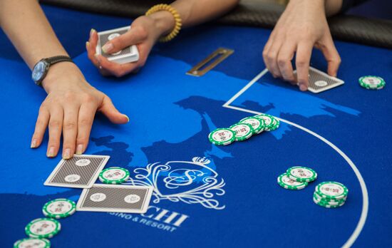 International poker tournament in Krasnaya Polyana gambling zone