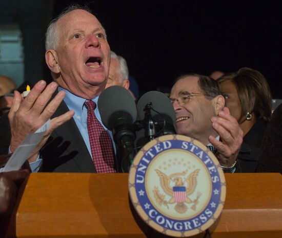 Immigration ban protests in Washington DC
