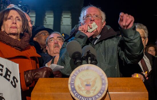 Immigration ban protests in Washington DC