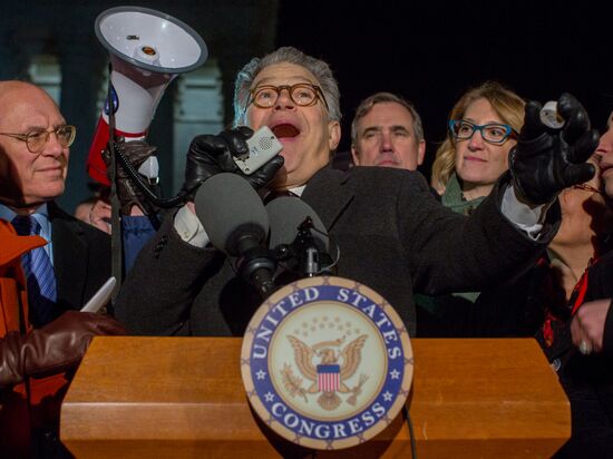 Immigration ban protests in Washington DC