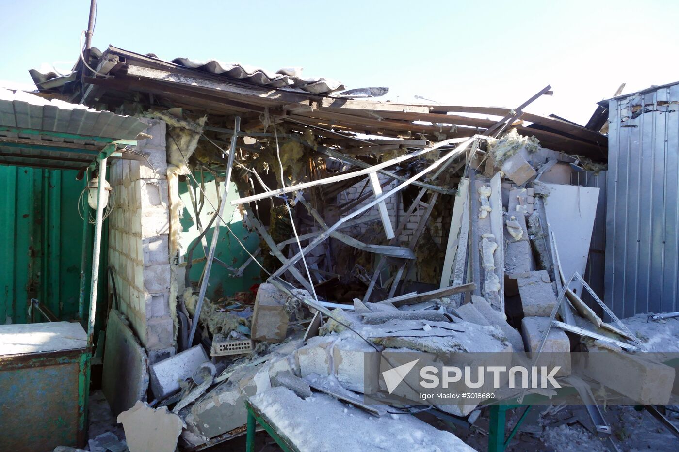 Donetsk Region shelling aftermath