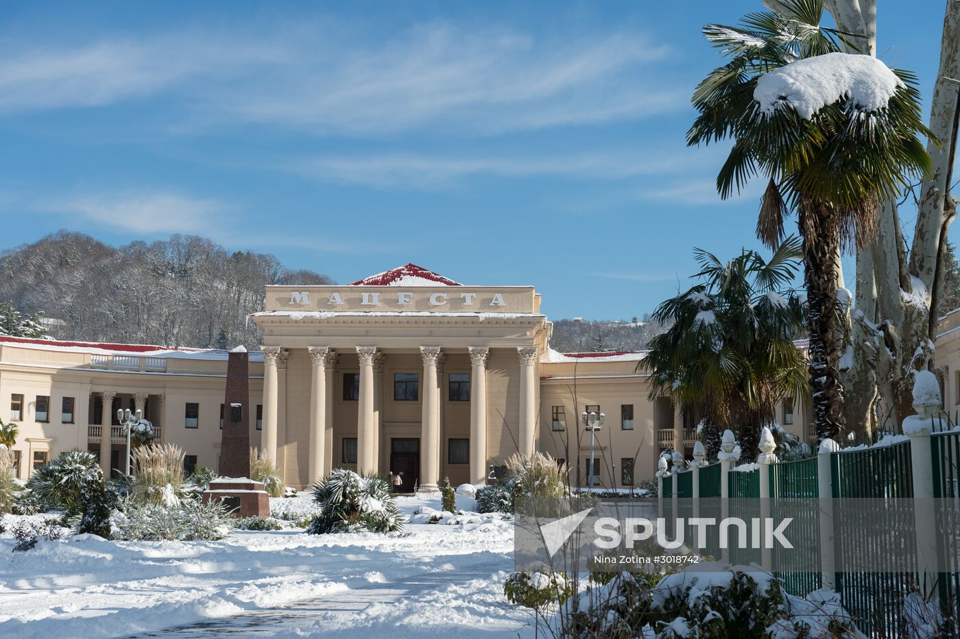 Matsesta spa/resort in Sochi