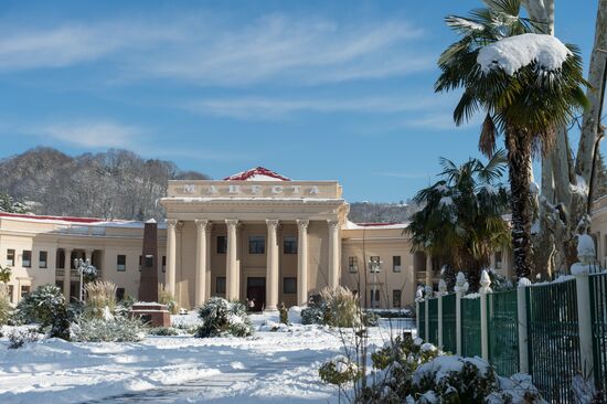 Matsesta spa/resort in Sochi